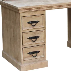 Shabby Chic Design Schreibtisch 132x90x65 cm - Abid