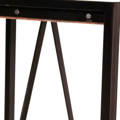 Shabby Chic Esstisch aus buntem Altholz - Vosbadus