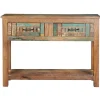 Shabby Chic Konsolentisch aus Recyclingholz - Tunar