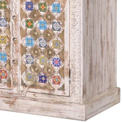 Shabby Chic Schrank in Antikweiß - Mirell