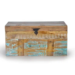 Shabby Chic Truhe aus Altholz - Torreon