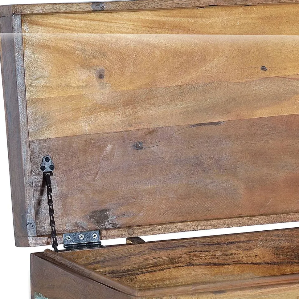 Shabby Chic Truhe aus Altholz - Torreon