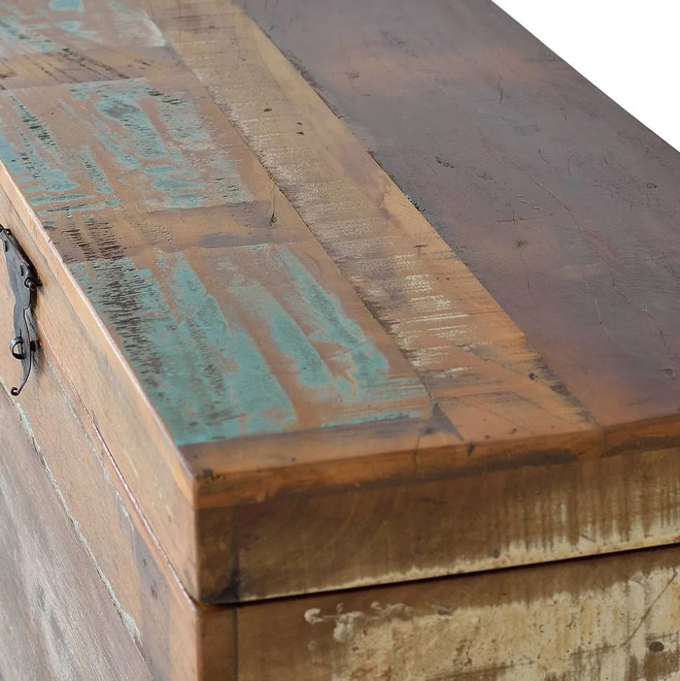 Shabby Chic Truhe aus Altholz - Torreon