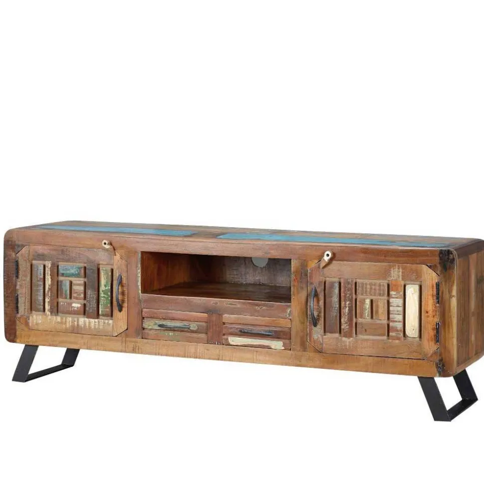 Shabby Chic TV Lowboard aus Recyclingholz - Tunar