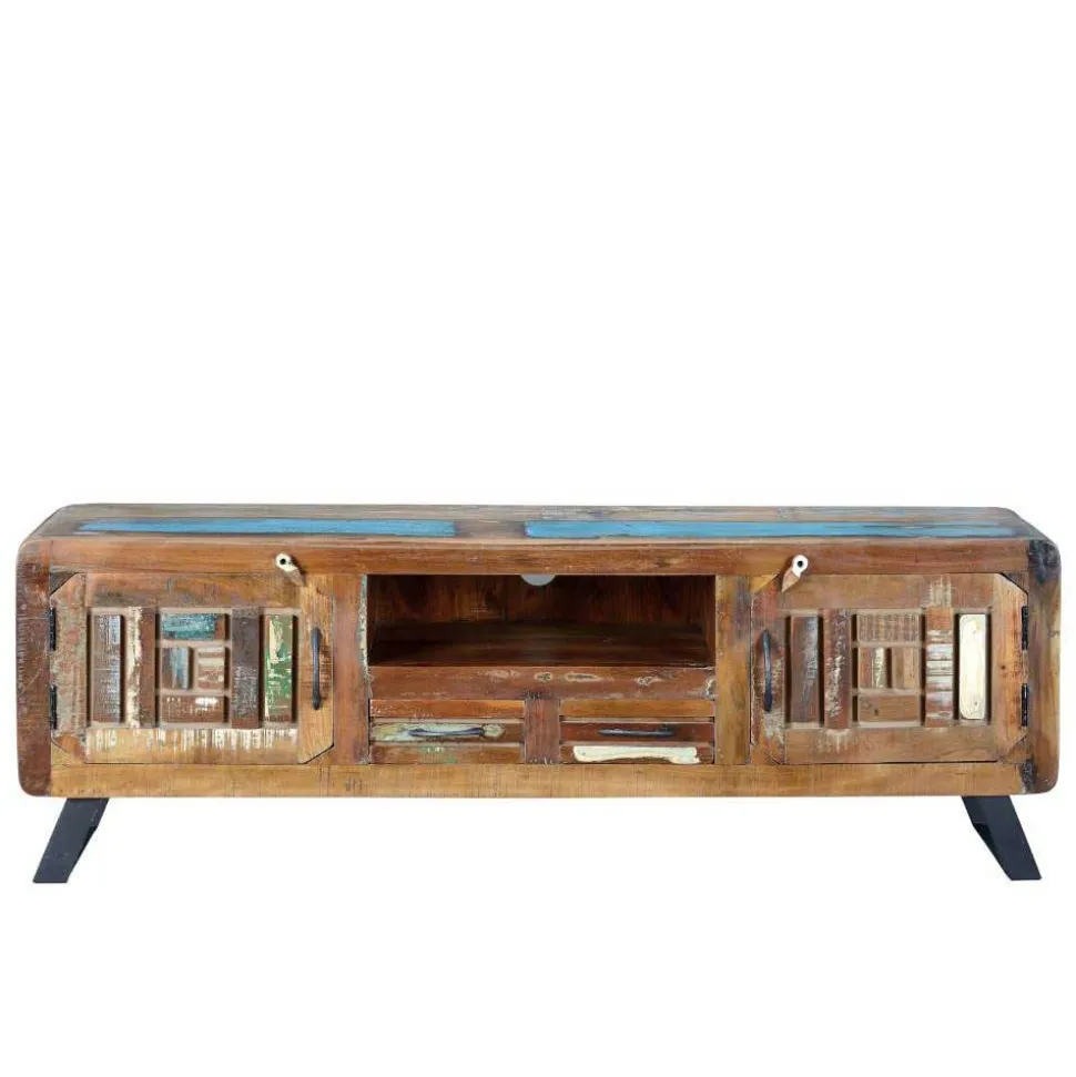 Shabby Chic TV Lowboard aus Recyclingholz - Tunar