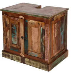 Shabby Chic Waschtisch & Spiegel - Jamaica (zweiteilig)