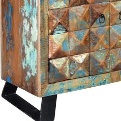 Shabby Design Vitrine aus Recyclingholz - Zeremonia