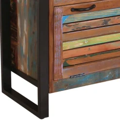 Shabby Garderoben Paneele & Bank - Vosbadus (dreiteilig)