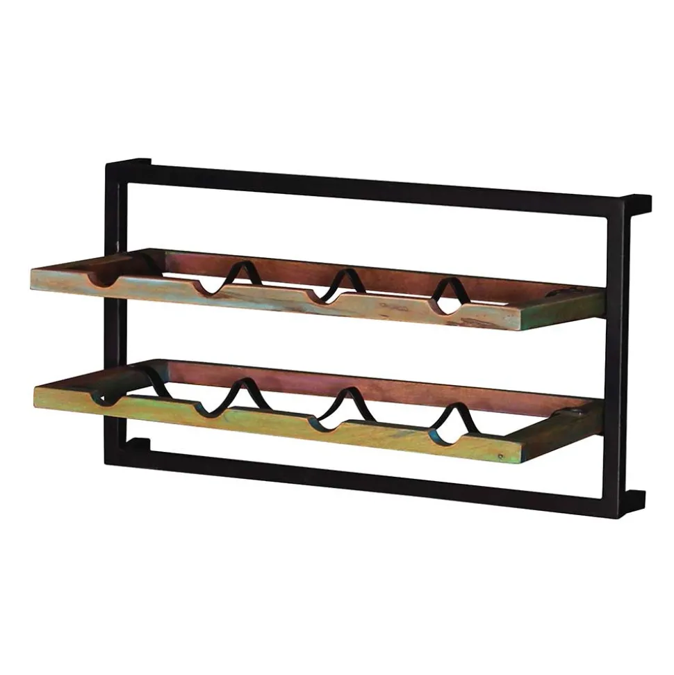 Shabby Weinregal zum Aufhängen - Jamaica