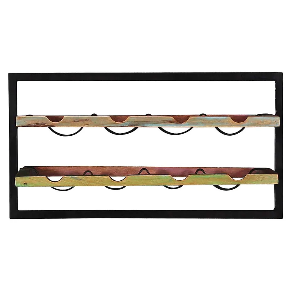 Shabby Weinregal zum Aufhängen - Jamaica