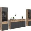 Sideboard & zwei Vitrinenschränke Set - Lucios (dreiteilig)