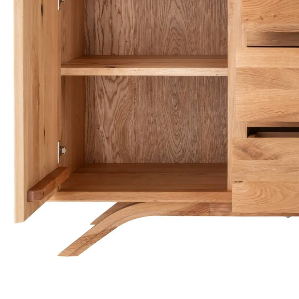 Sideboard aus Wildeiche Massivholz - Fredellia