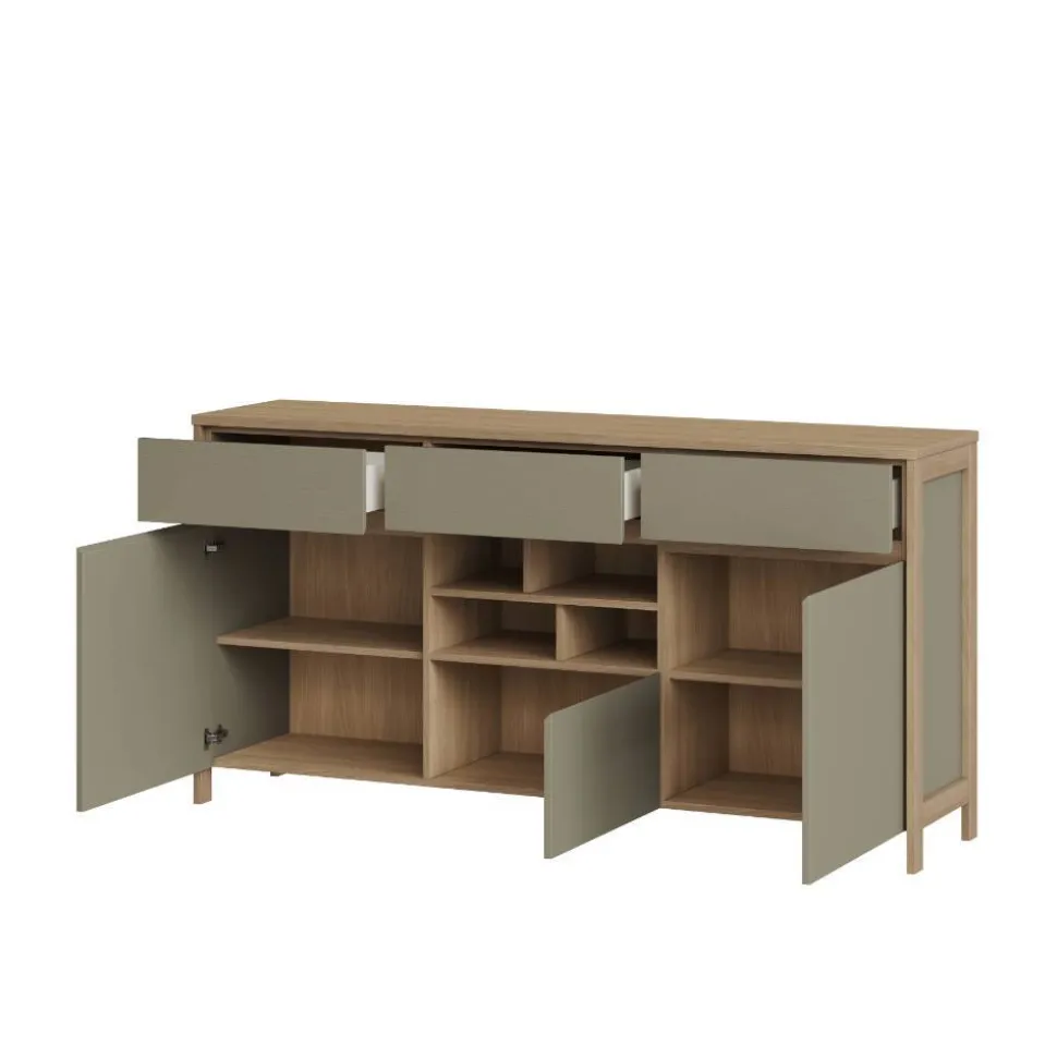 Sideboard in Eukalyptus und Eiche Optik - Promo