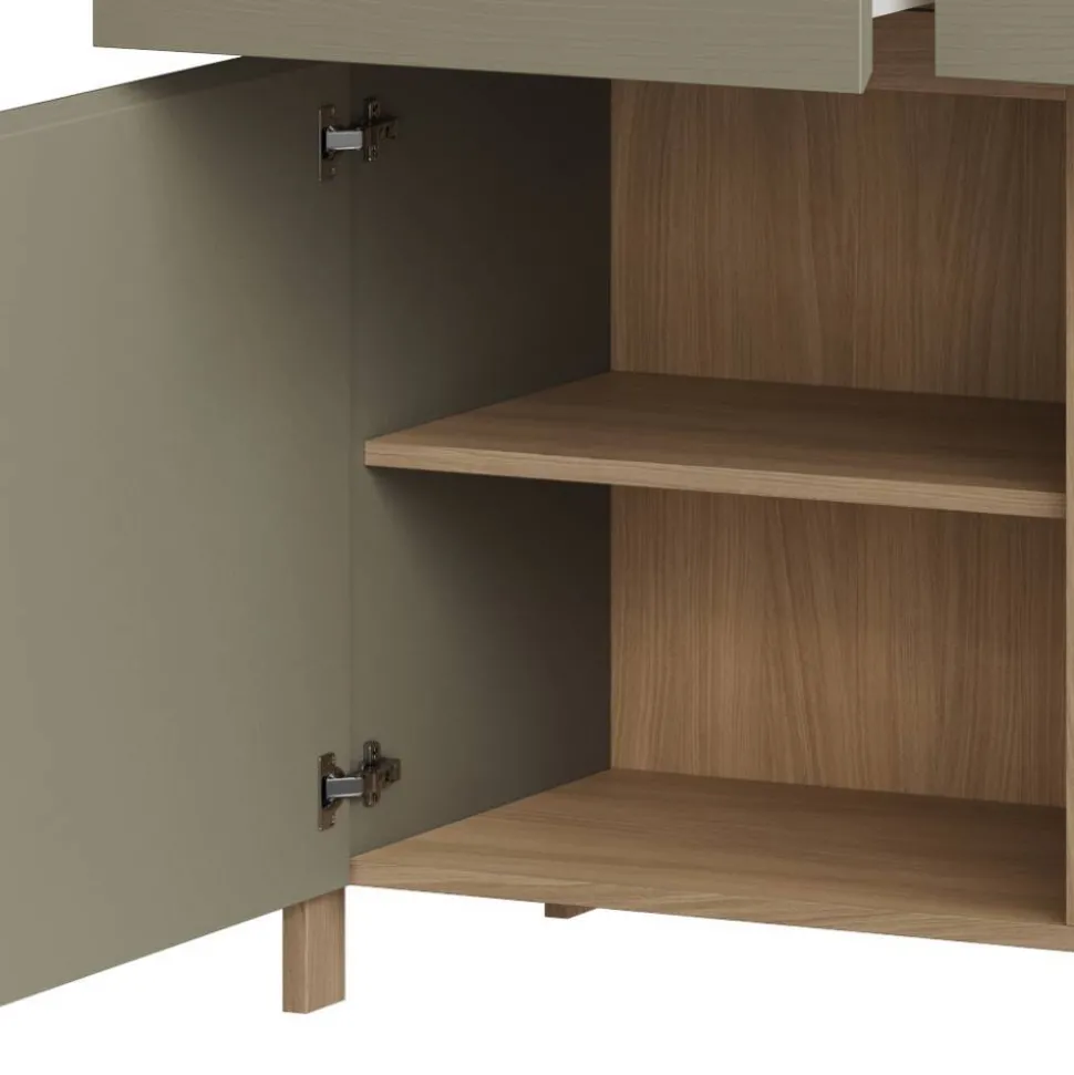 Sideboard in Eukalyptus und Eiche Optik - Promo