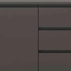 Sideboard in Grau & Gold - Tajibo