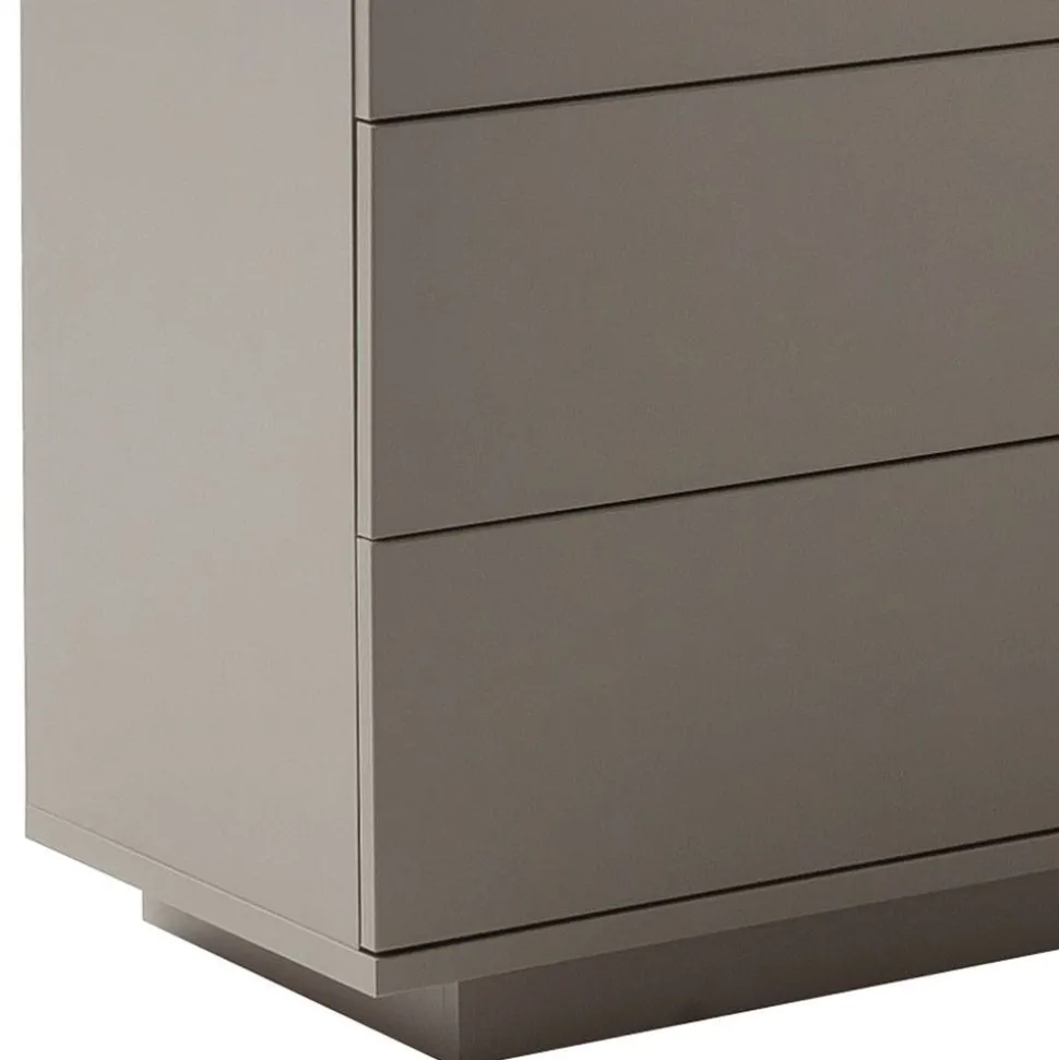 Sideboard in Grau mit Wildeiche - Teorina