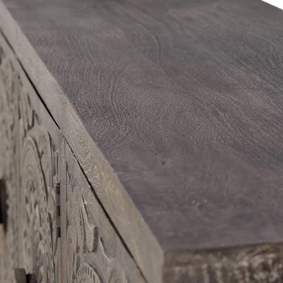 Sideboard in Grey Wash Mangoholz - Buama