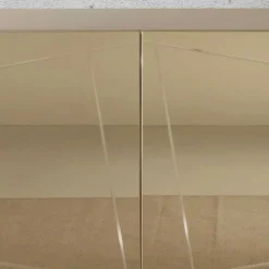 Sideboard in Taupe und Bronze Spiegelglas - Lotivera