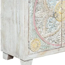 Sideboard in White Wash und Pastellfarben - Cranita
