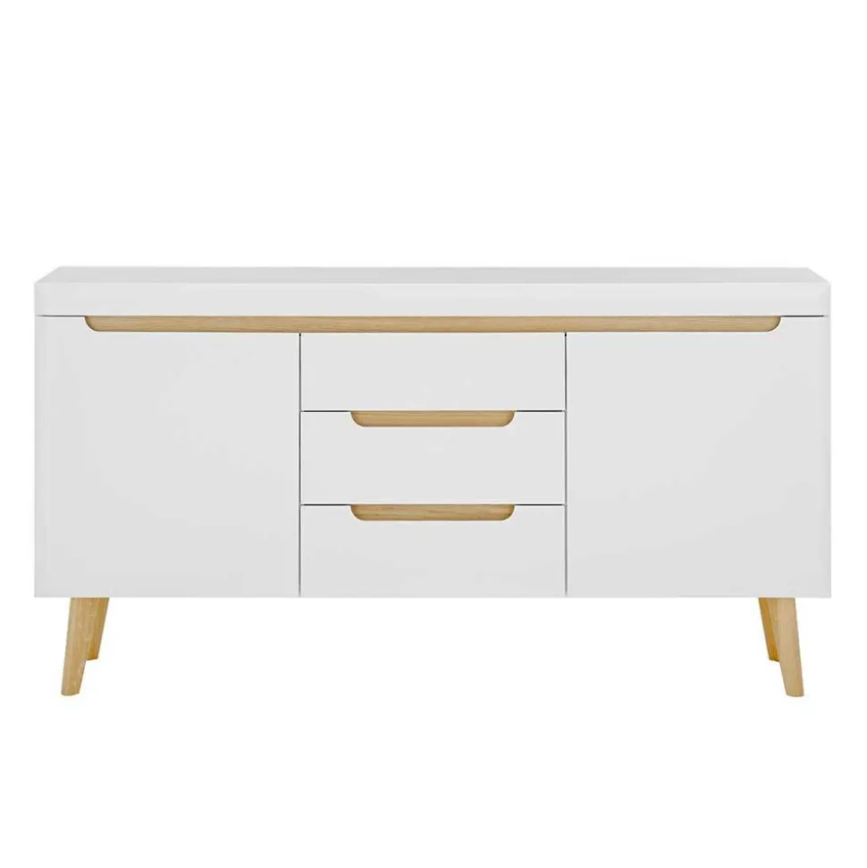 Sideboard mit drei Schubladen und zwei Türen - Ginko