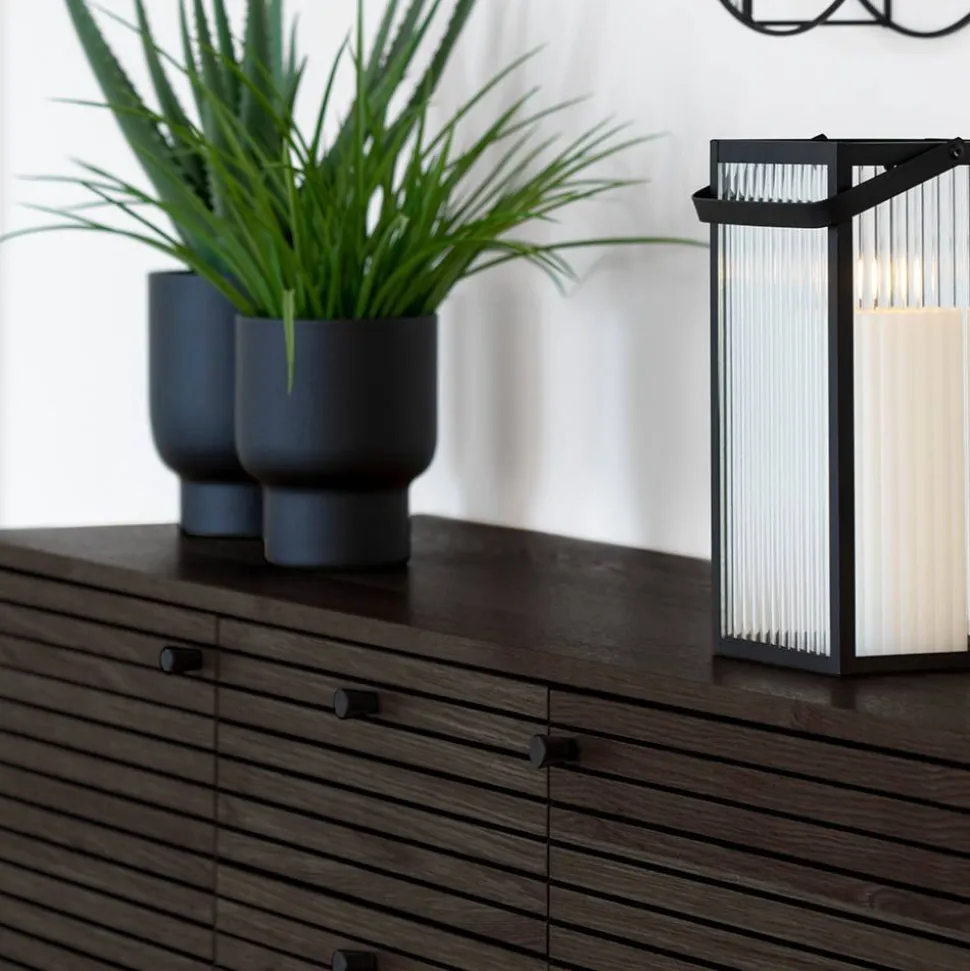 Sideboard mit dunklem Furnier in Braun - Wega