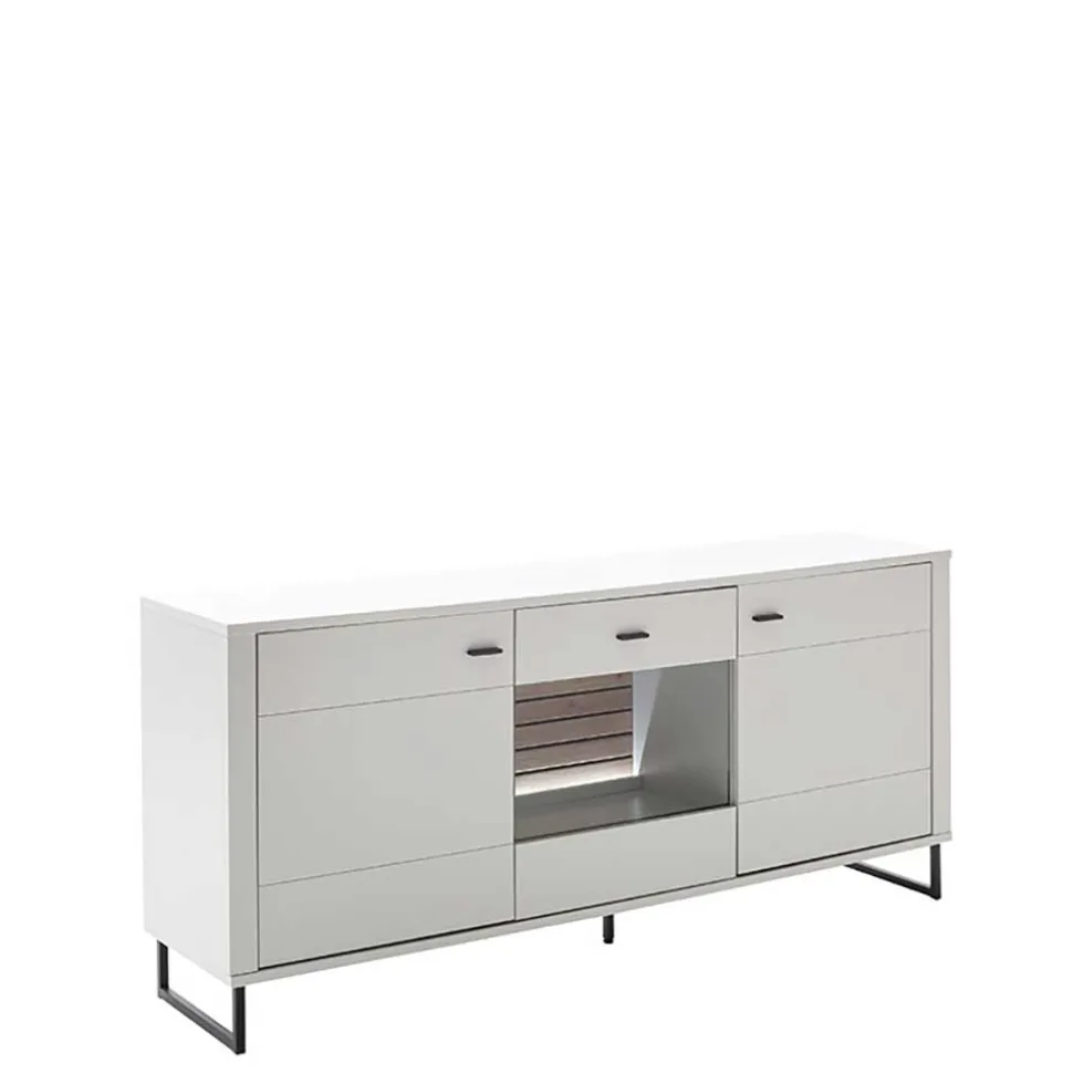 Sideboard mit Glaseinsatz modern - Varzino