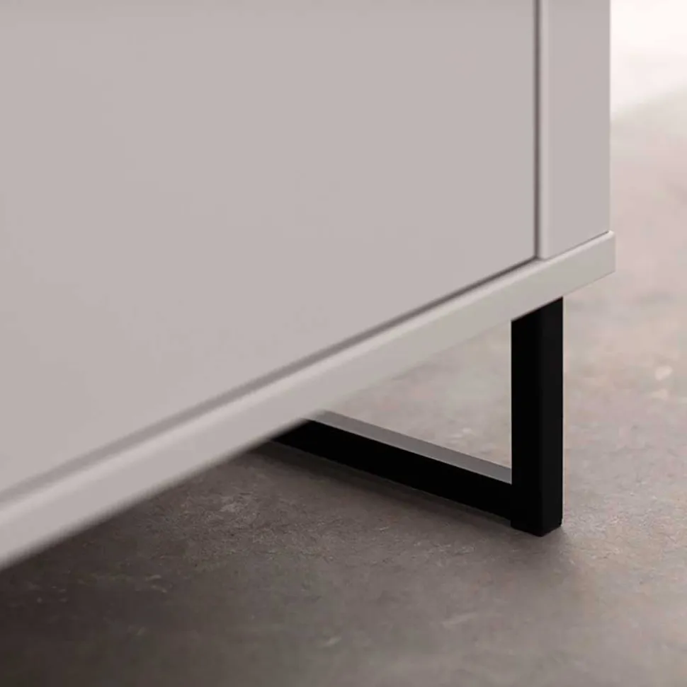 Sideboard mit Glaseinsatz modern - Varzino