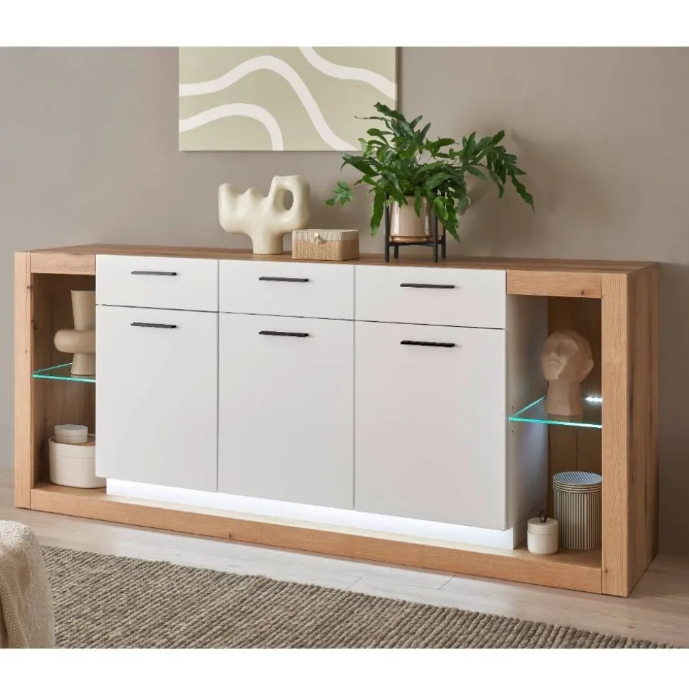 Sideboard mit vier offenen Fächern - Adejano