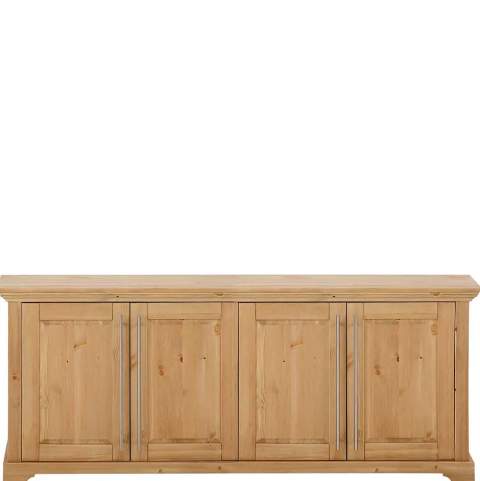 Sideboard mit vier Türen aus Kiefer massiv - Noellisa