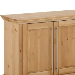Sideboard mit vier Türen aus Kiefer massiv - Noellisa