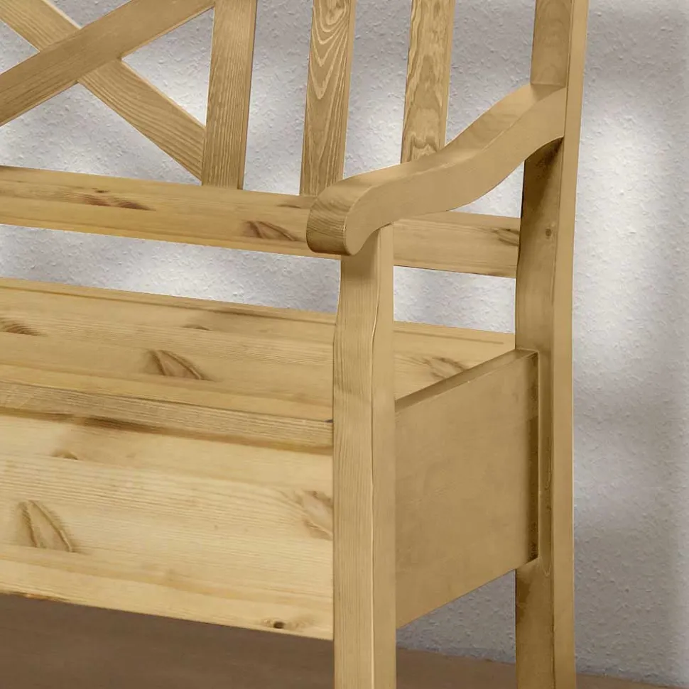 Sitzbank Giurgia mit Truhe