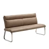 3-Sitzer Design Polsterbank in Beige - Lucia