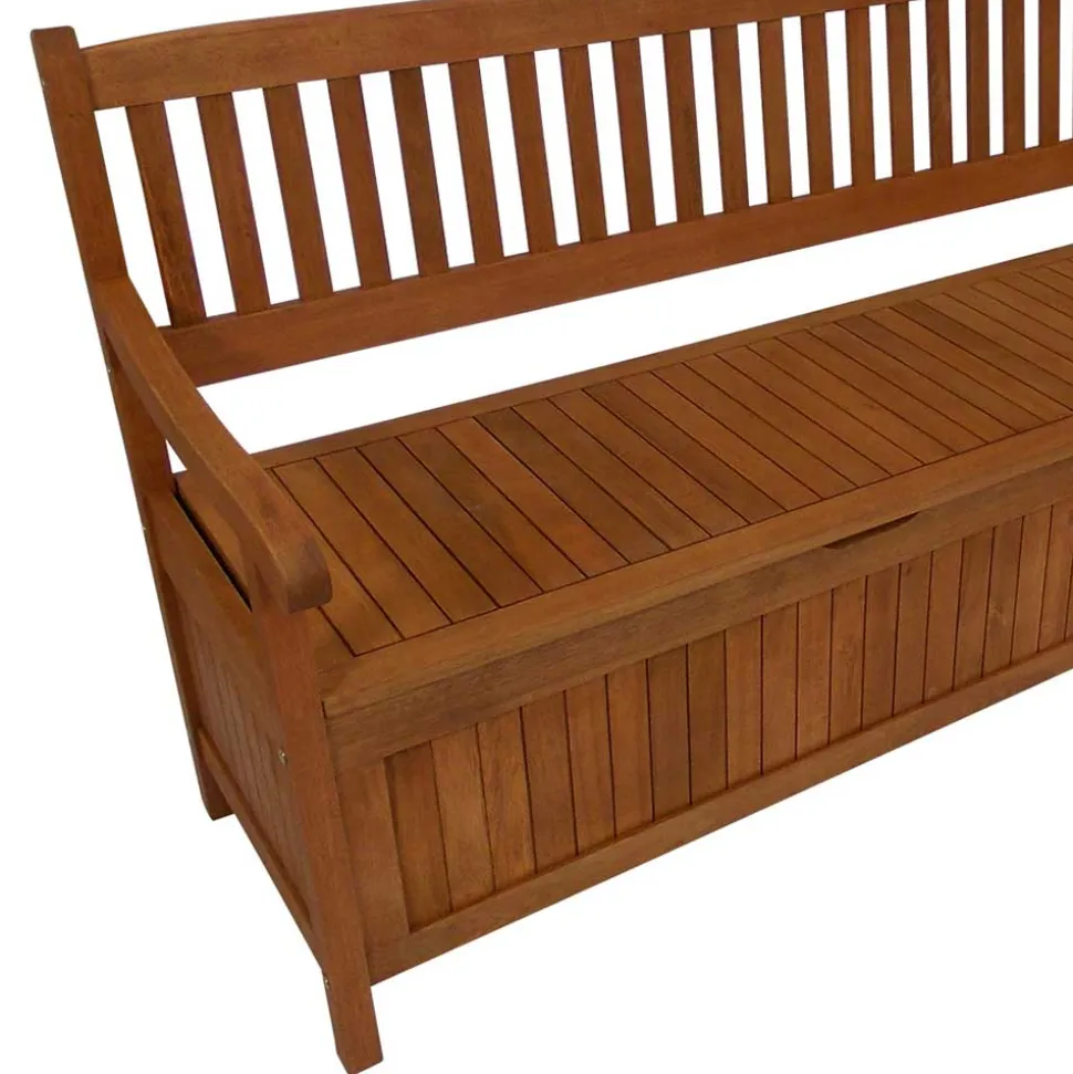 3-Sitzer Garten Bank mit Truhe - Durai