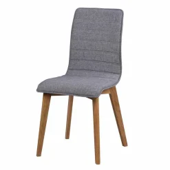 Sitzgruppe in Eiche & Grau - Number (fünfteilig)