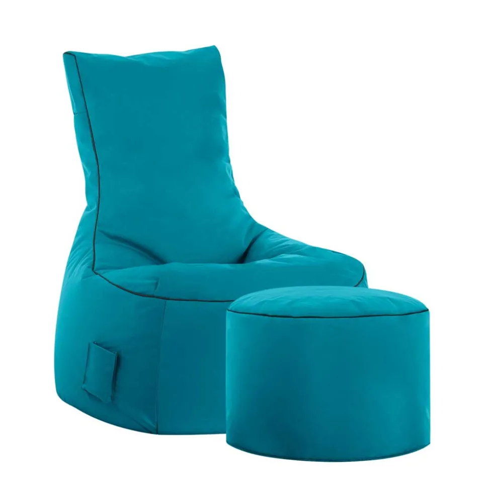 Sitzsack Mazarena in Türkis