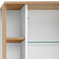 Skandi Badmöbel Set in Weiß - Timur (dreiteilig)