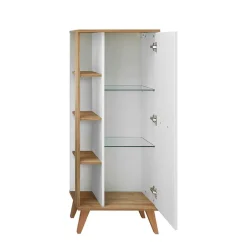 Skandi Bad-Midischrank in Weiß - Timur