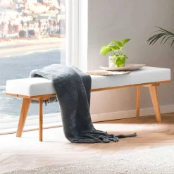 Skandi Bank aus Eiche Massivholz - Venjus