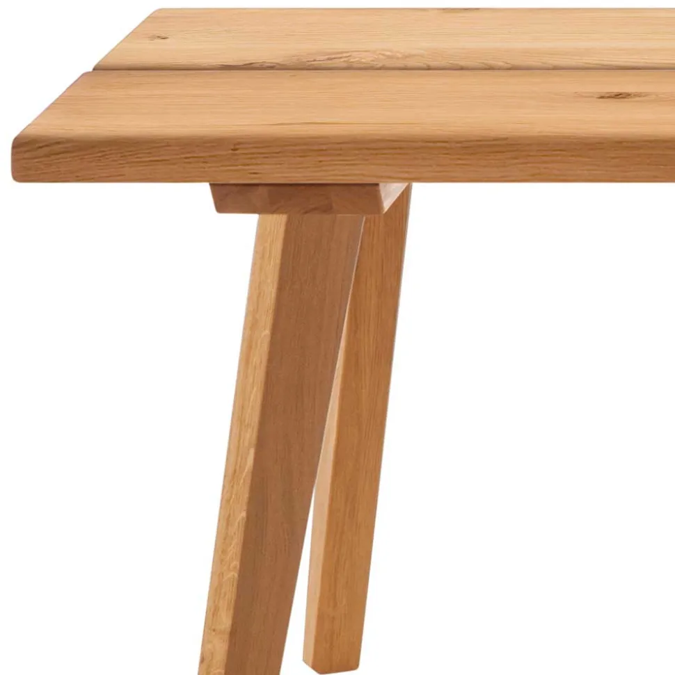 Skandi Bank aus Eiche Massivholz - Venjus