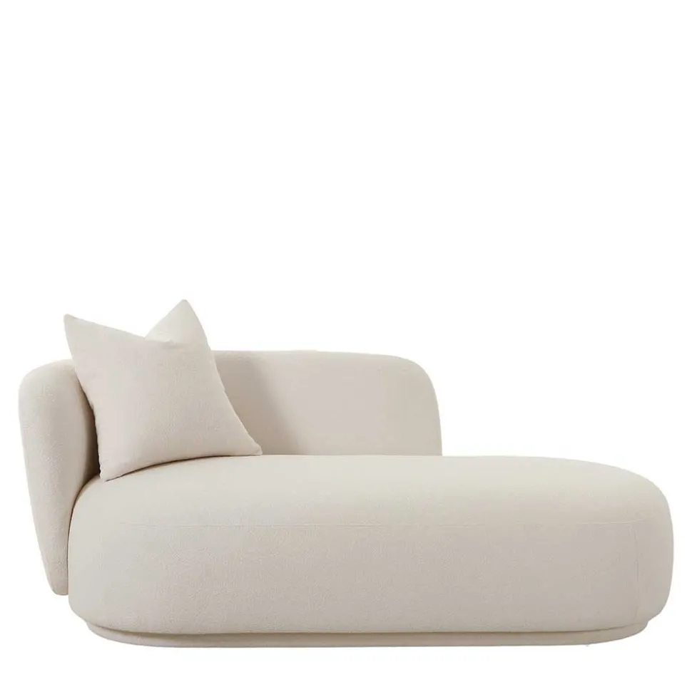 Skandi Design Couch in Cremeweiß - Premuda