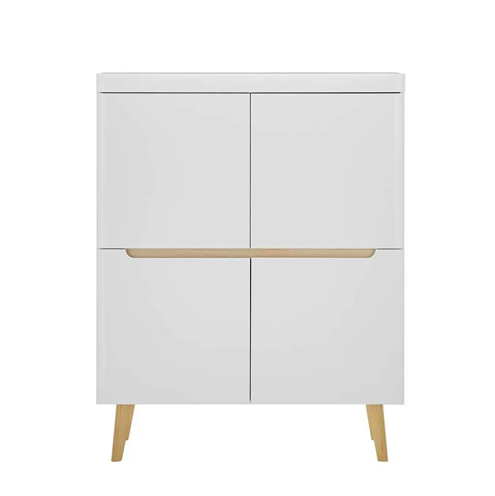 Skandi Design Wohnwand Möbel Set - Ginko (dreiteilig)