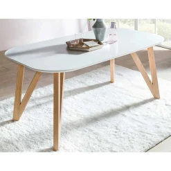 Skandi Esstisch & Tischsessel - Movay (fünfteilig)