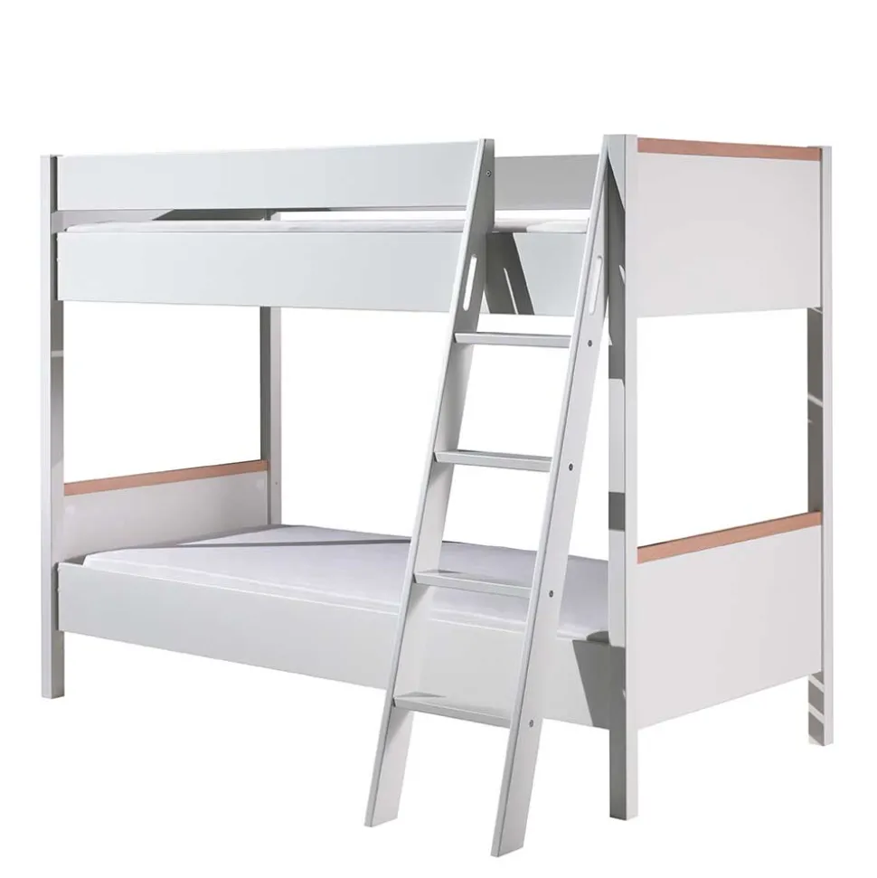 Skandi Etagenbett mit Schrägleiter - Lencon
