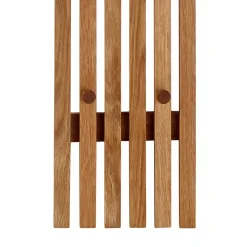 Skandi Garderobenpaneel aus Eiche Massivholz - Artensian