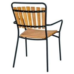 Skandi Garten-Essgruppe aus Teak - Farmer (fünfteilig)