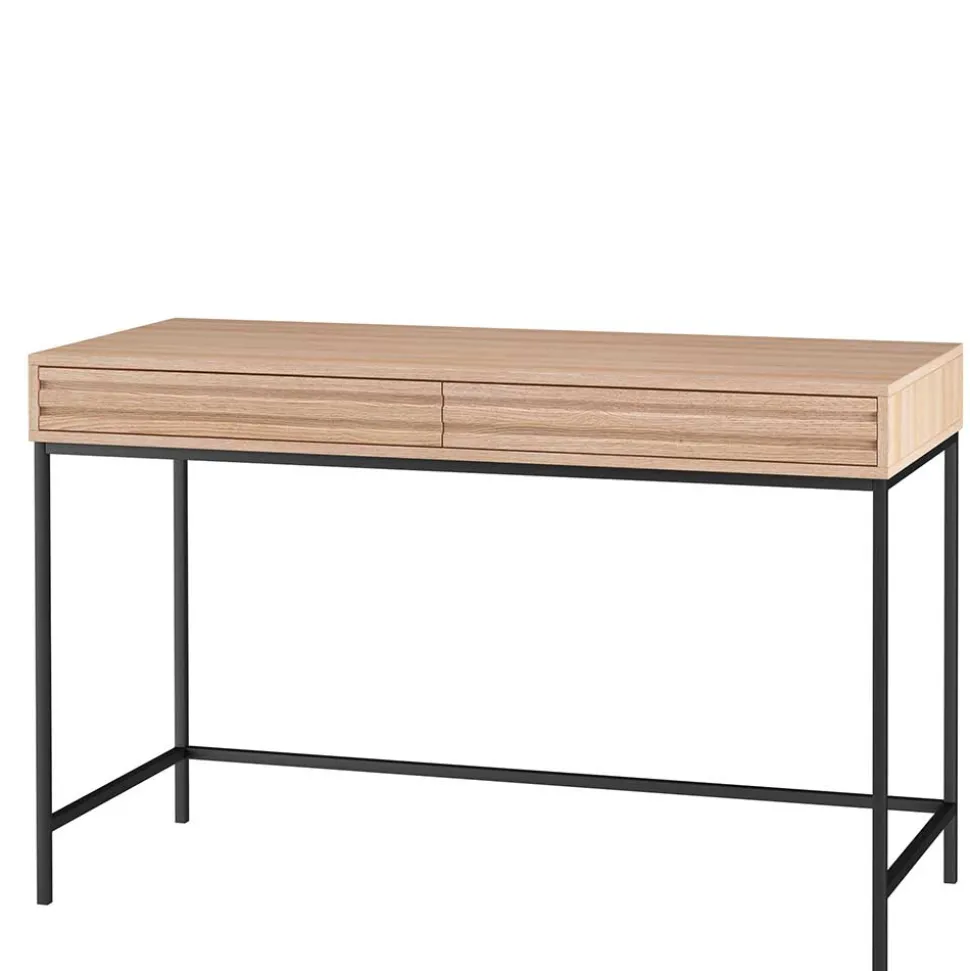 Skandi Schreibtisch in Eiche Optik - Lunira