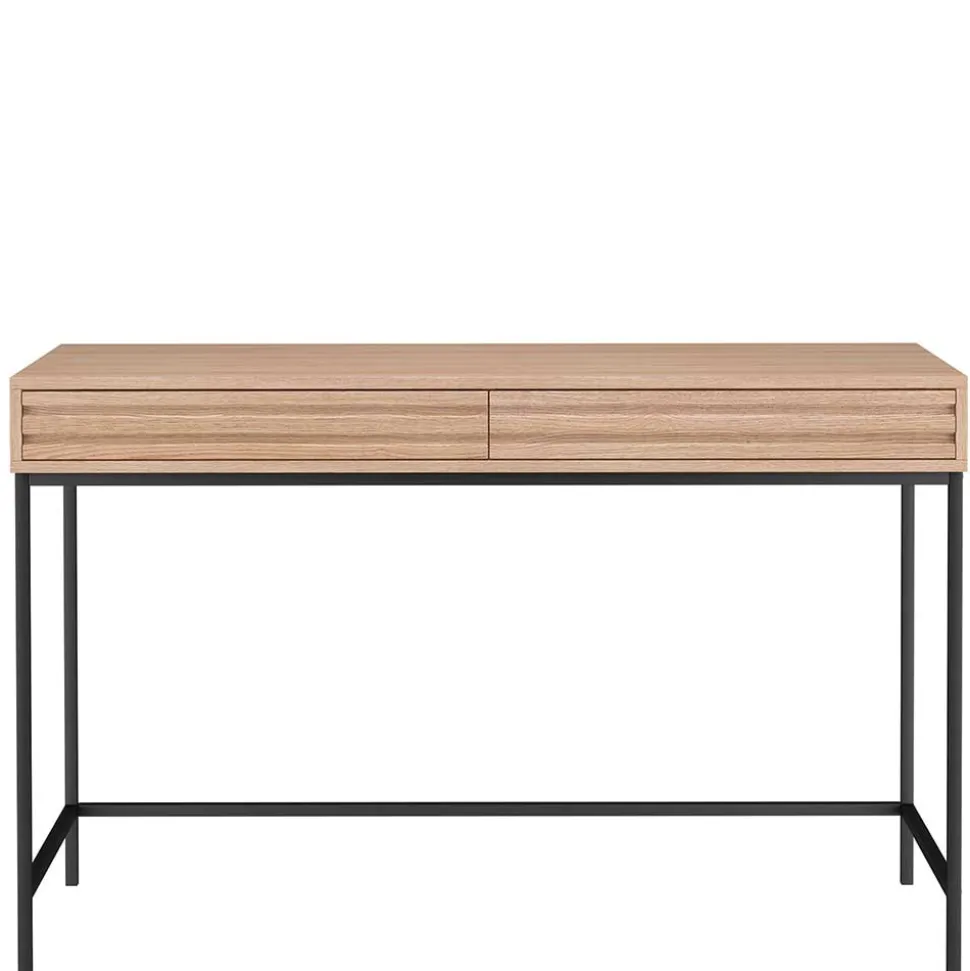 Skandi Schreibtisch in Eiche Optik - Lunira