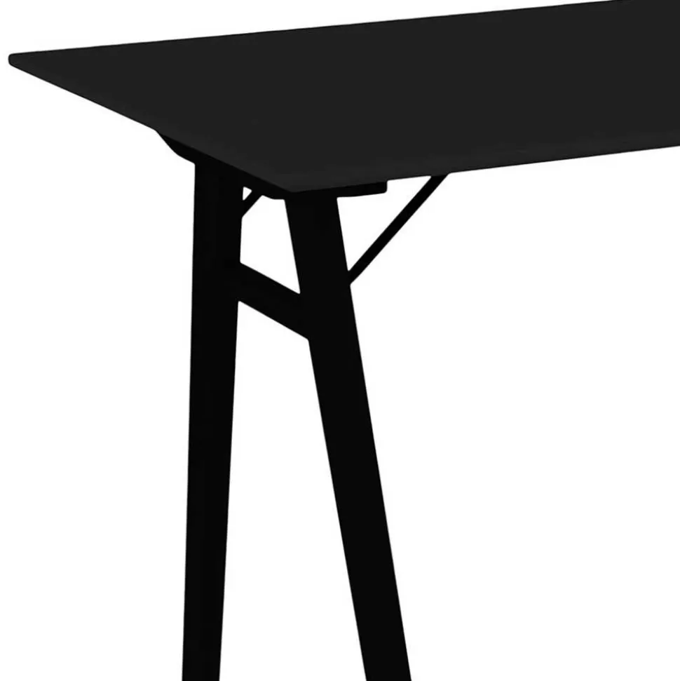 Skandi Schreibtisch in Schwarz - Vallino