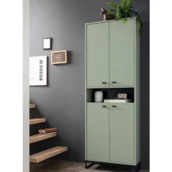 Skandi Schuhschrnak in Graugrün - Velmarun