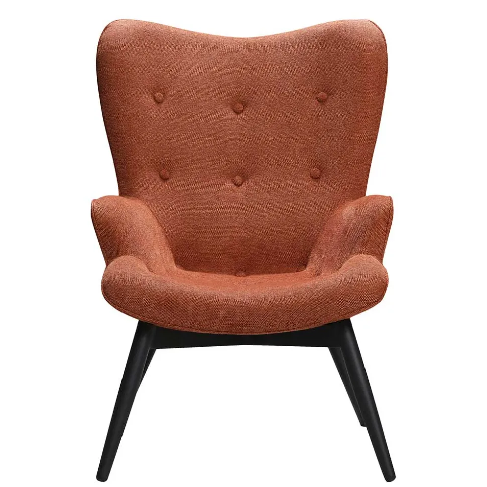 Skandi Sessel in Kupfer Braun - Kiana
